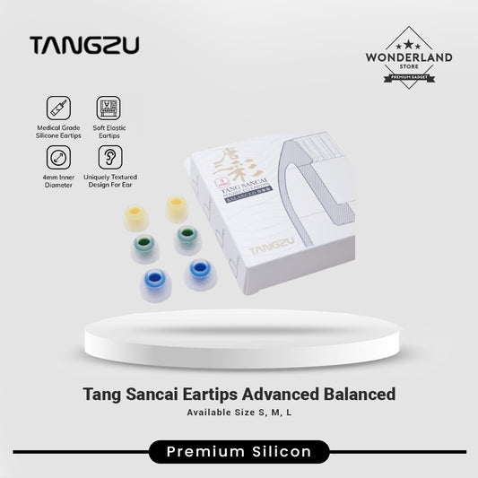 Tangzu Tang Sancai Advance Balanced Premium Eartips for In Ear Monitor IEM Medical Grade