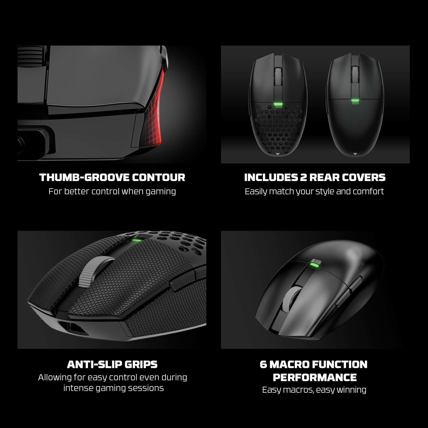 Fantech ARIA II XD7E XD7V2 XD7V2P 2nd Gen Mouse Gaming Rechargeable Bluetooth StrikeSpeedPro