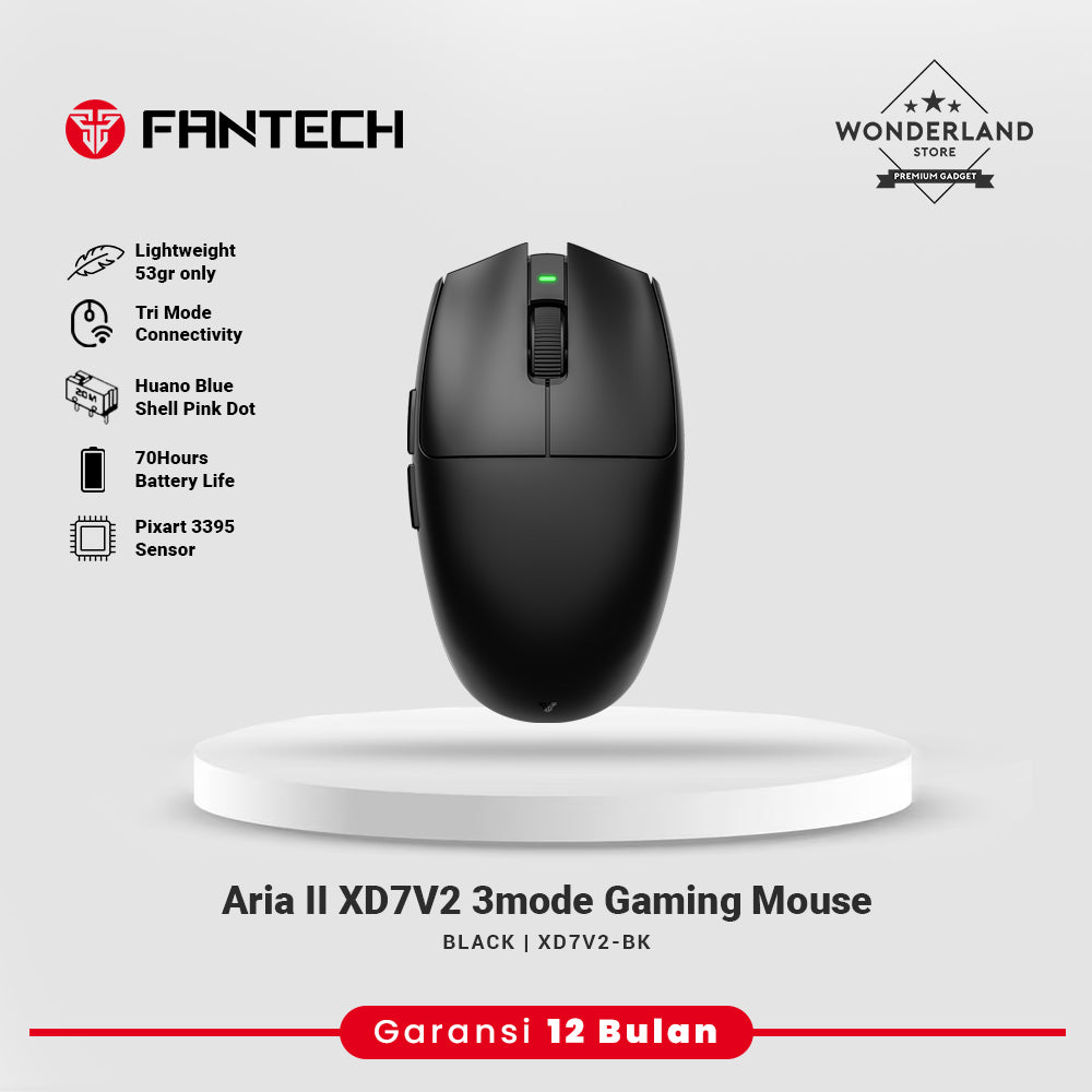 Fantech ARIA II XD7E XD7V2 XD7V2P 2nd Gen Mouse Gaming Rechargeable Bluetooth StrikeSpeedPro