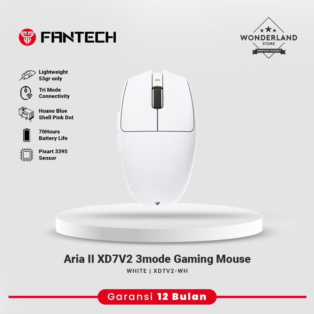 Fantech ARIA II XD7E XD7V2 XD7V2P 2nd Gen Mouse Gaming Rechargeable Bluetooth StrikeSpeedPro