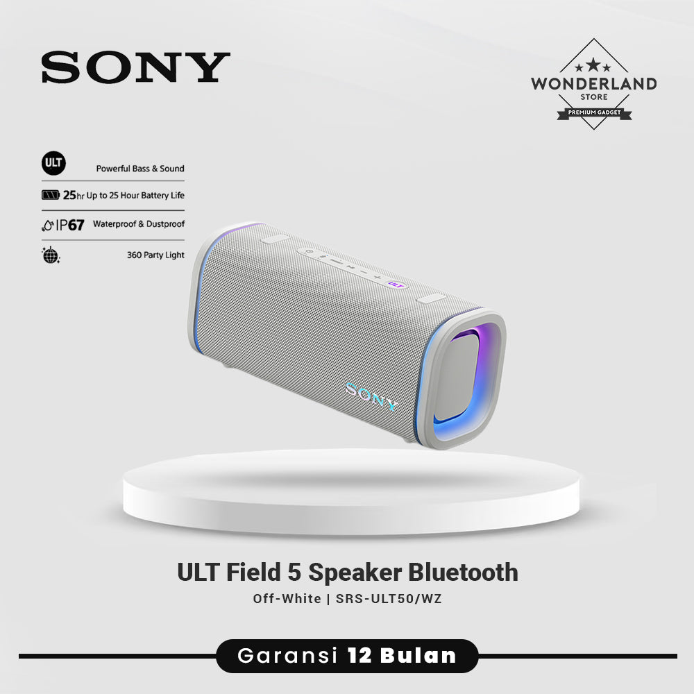 Sony ULT FIELD 5 Wireless Portable Bluetooth Speaker Waterproof IP67 360 Lighting