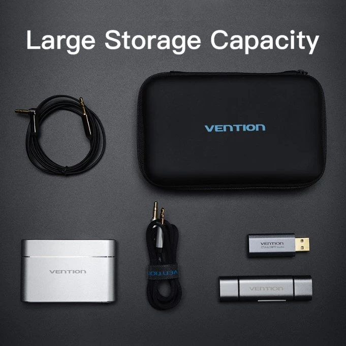 Vention Case Storage Bag Pouch High Quality Earphone HDD Organizer