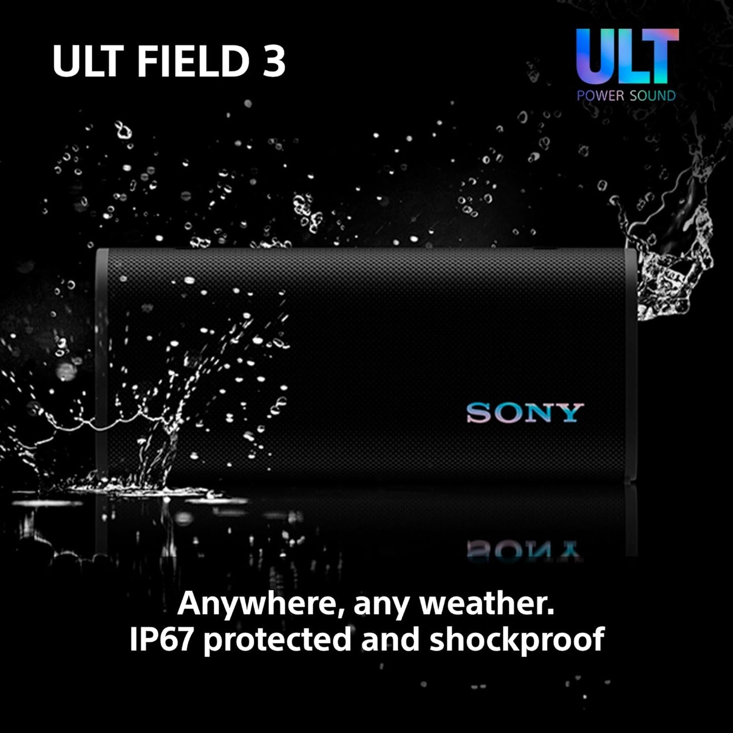 Sony ULT Field 3 Wireless Speaker Bluetooth 5.3 Bass Boost / SRS-ULT30 / SRSULT30