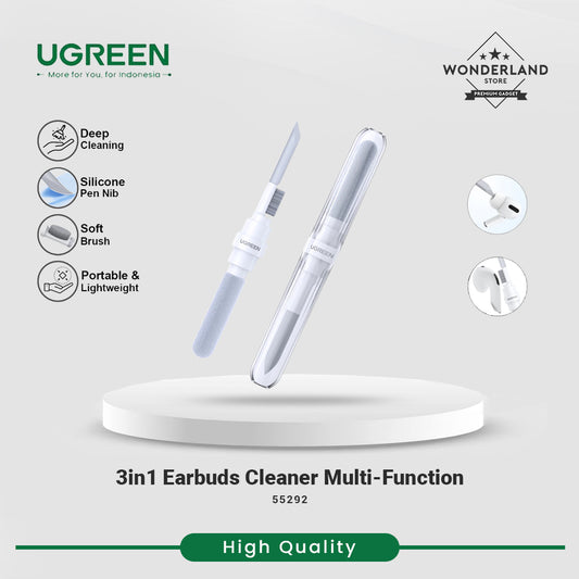 Ugreen Cleaner Kit For TWS Earphone Multi-Function Cleaning Pen Soft Brush Flocking Sponge
