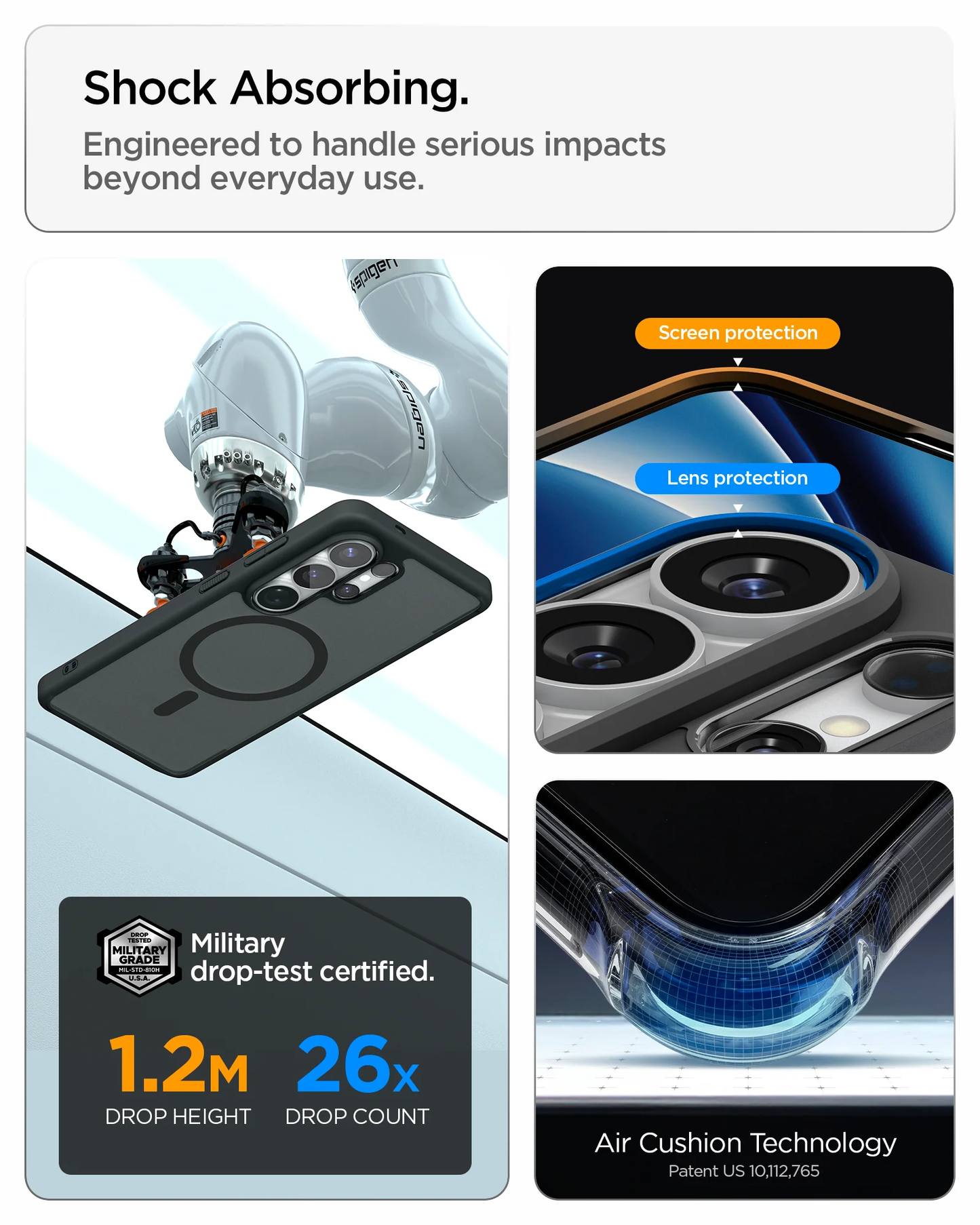 Spigen Ultra Hybrid Magfit for Galaxy S26 Ultra Casing Anti Shock Case