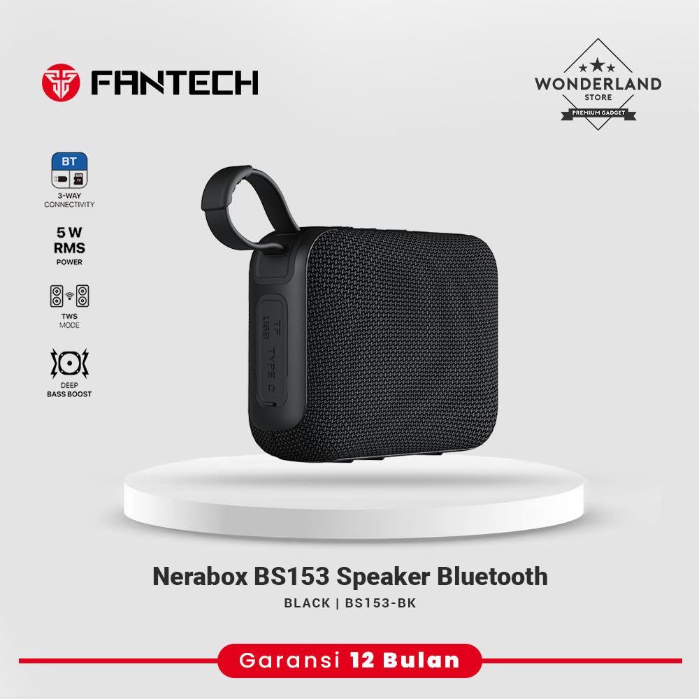 Fantech NeraBox BS153 Speaker Bluetooth 5.4 Portable Super Bass TWS Mode