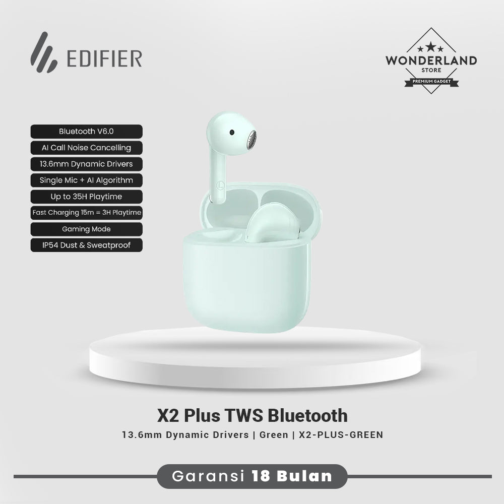 Edifier X2 Plus TWS Bluetooth 6.0 True Wireless Earbuds Low Latency IP54