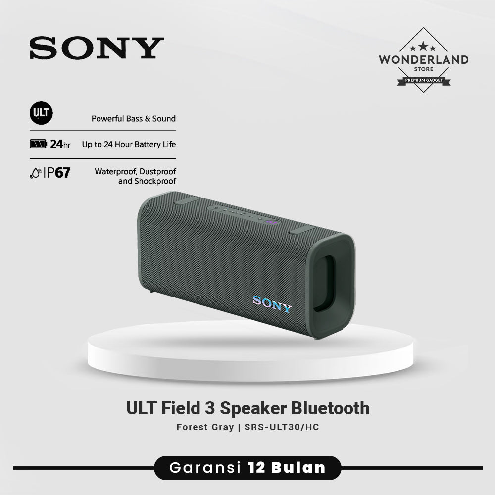 Sony ULT Field 3 Wireless Speaker Bluetooth 5.3 Bass Boost / SRS-ULT30 / SRSULT30