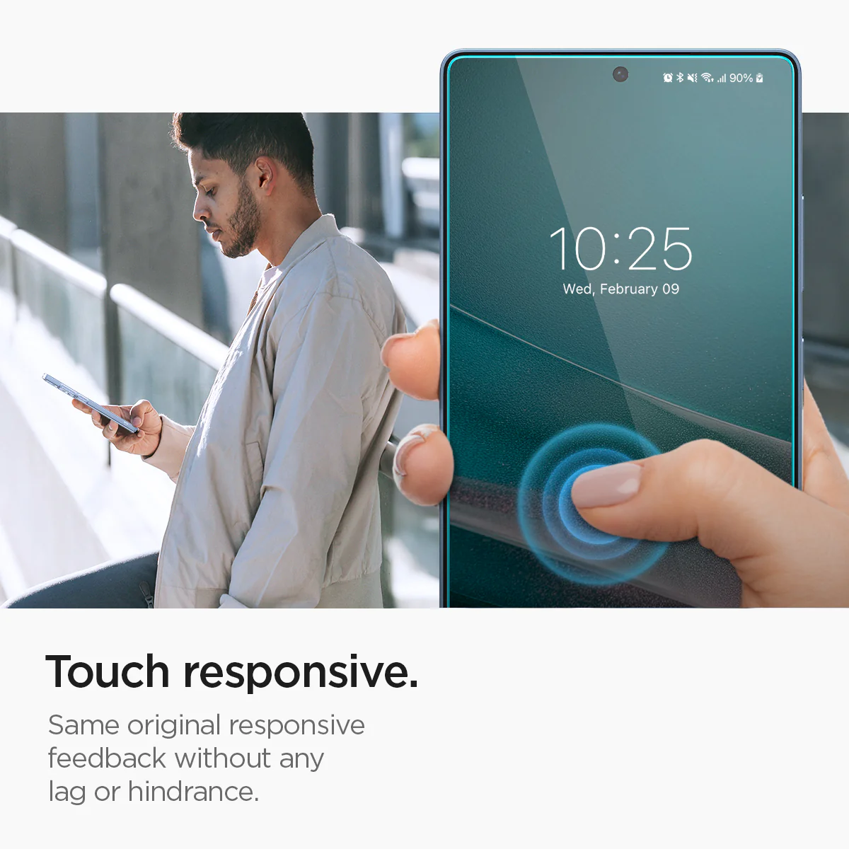 Spigen Tempered Glass Samsung Galaxy S25 Ultra Pro Max Air Spigen GlastR EZ Fit Pro HD Clear Privacy