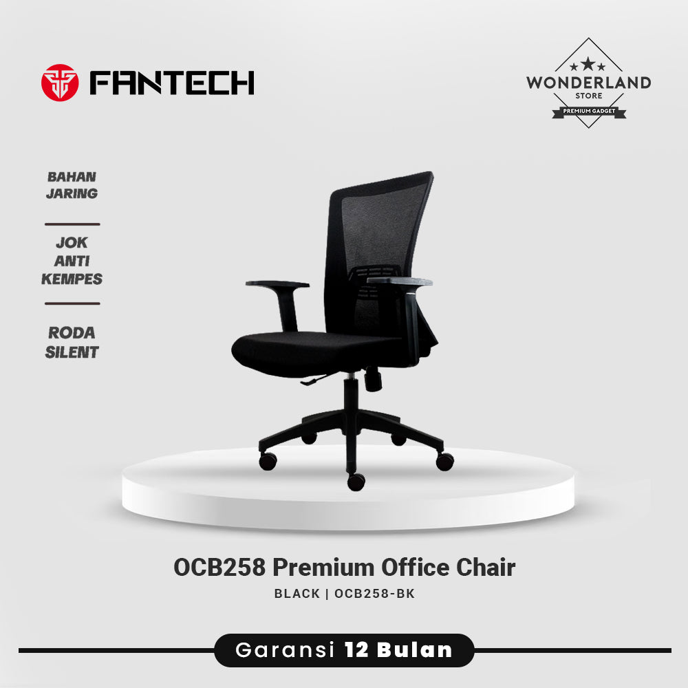 Fantech OCA258 OCA258SV2 OCA258S OC-A258 OCB258 Kursi Kantor Office Chair Gaming Chair