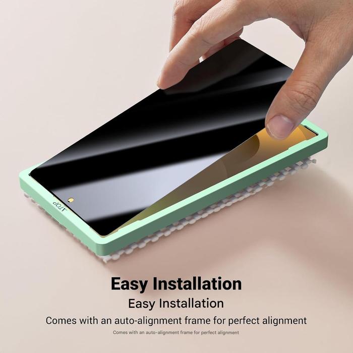 Ugren Tempered Glass HD Screen Protector For Samsung S25 Ultra Full Cover Unlocking Finger (2pcs)