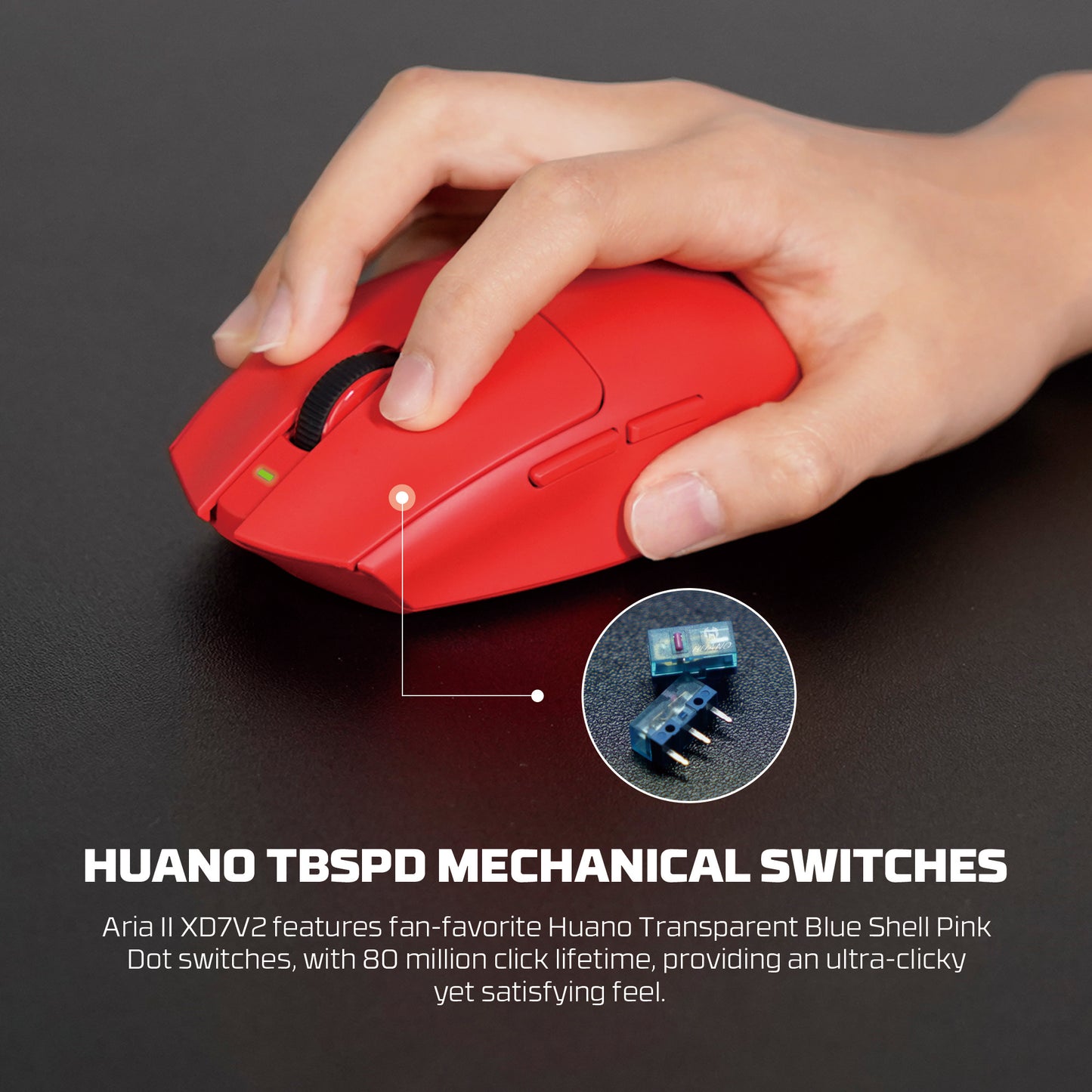 Fantech ARIA II XD7E XD7V2 XD7V2P 2nd Gen Mouse Gaming Rechargeable Bluetooth StrikeSpeedPro