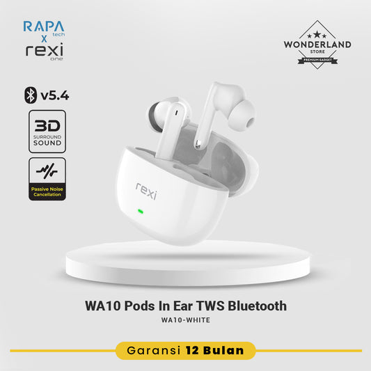 Rapatech x Rexione WA10 TWS Noise Cancellation 3D Surround Bluetooth 5.4