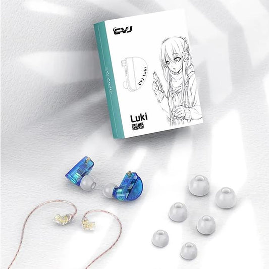 CVJ Luki 10mm Dynamic Driver In Ear Monitor Earphone With Microphone