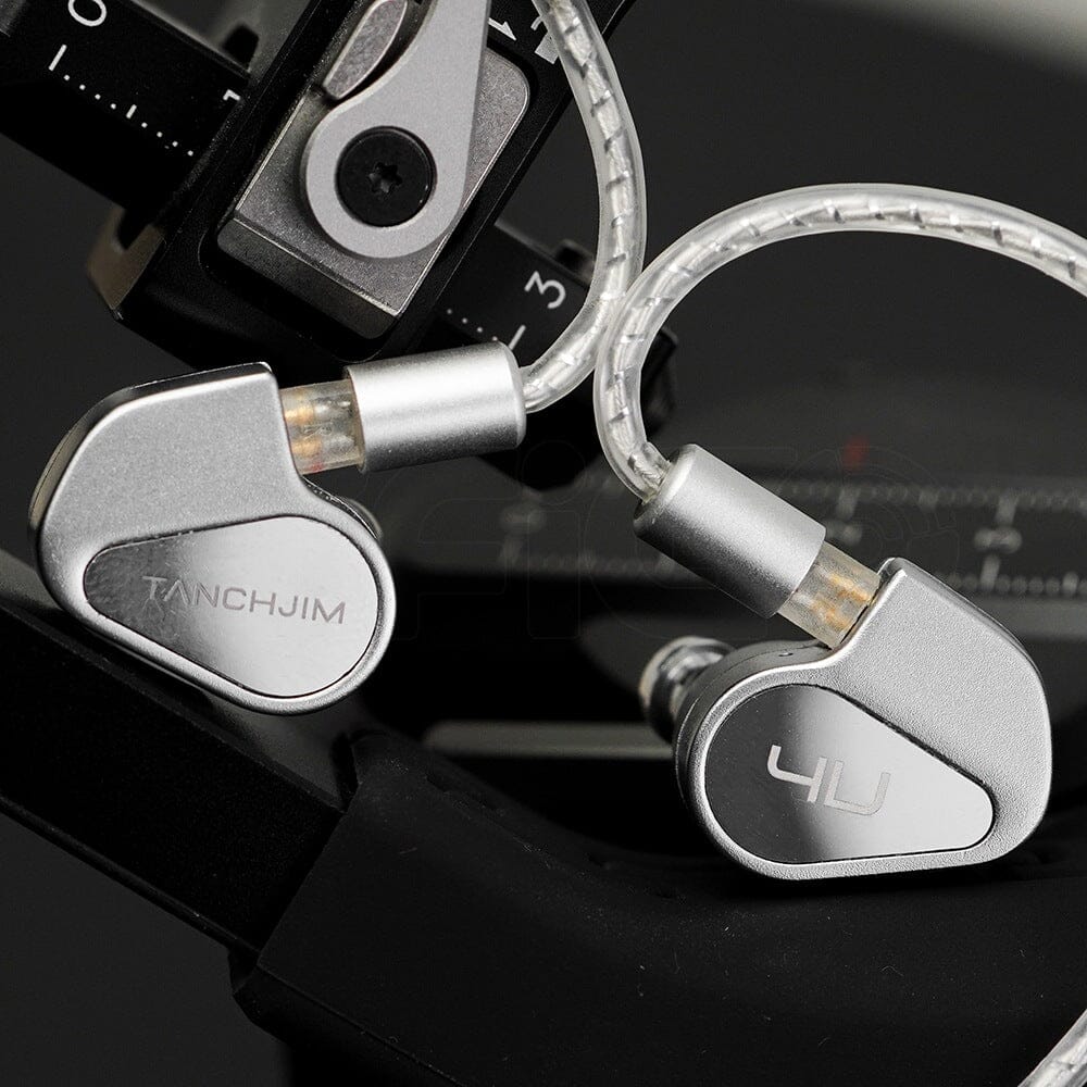 Tanchjim 4U / For U DMT4 LCP Dynamic Driver In Ear Monitor Earphone 3.5mm Cable 4 Turning Swithes