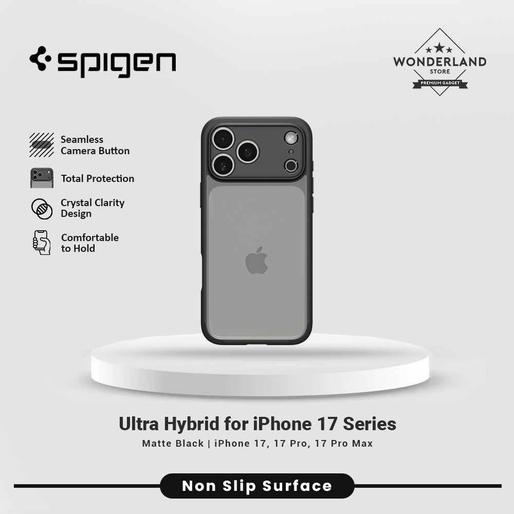 Spigen Case for iPhone 17 Series Air Pro Max Spigen Ultra Hybrid Case Clear Matte Slim