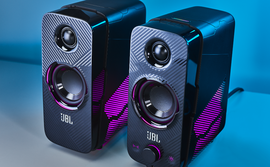 JBL Quantum Duo Speaker PC Gaming With RGB QuantumDuo Garansi Resmi IMS