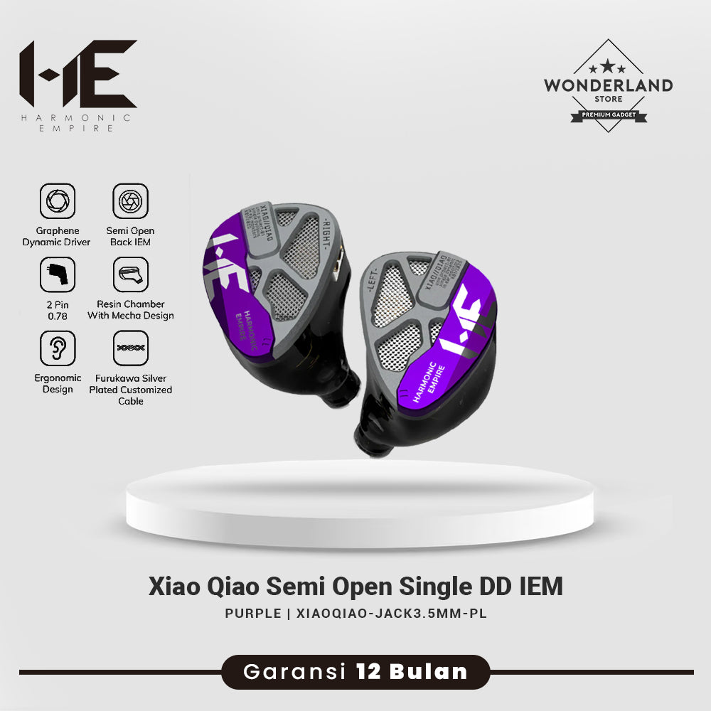 Tangzu Harmonic Empire Xiao Qiao / XiaoQiao Dynamic Driver In Ear Monitor Earphone
