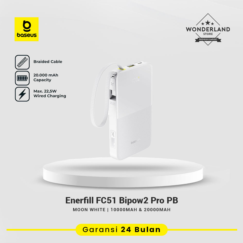 Baseus PowerBank Bipow2 Pro EnerFill FC51 22.5W 10000mAh 20000mAh Digital Display