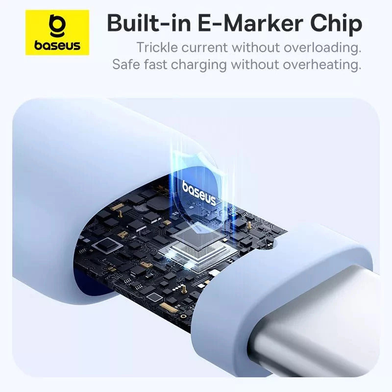Baseus Silky Kabel Data USB-C to C 100W PD PPS PVC Soft Touch