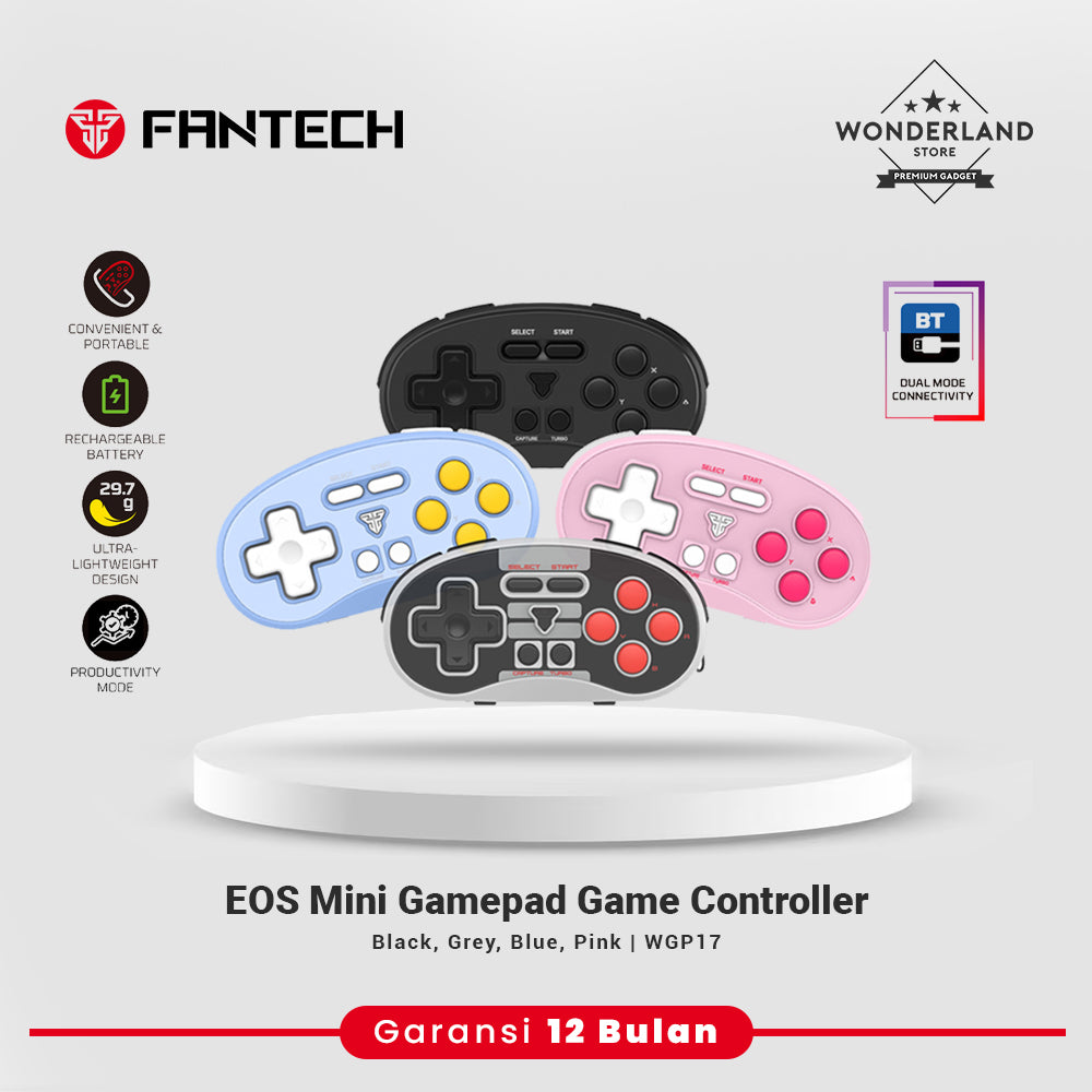 Fantech WGP17 / WGP-17 EOS Mini Pocket Size Mini Wireless Gamepad Joystick Portable