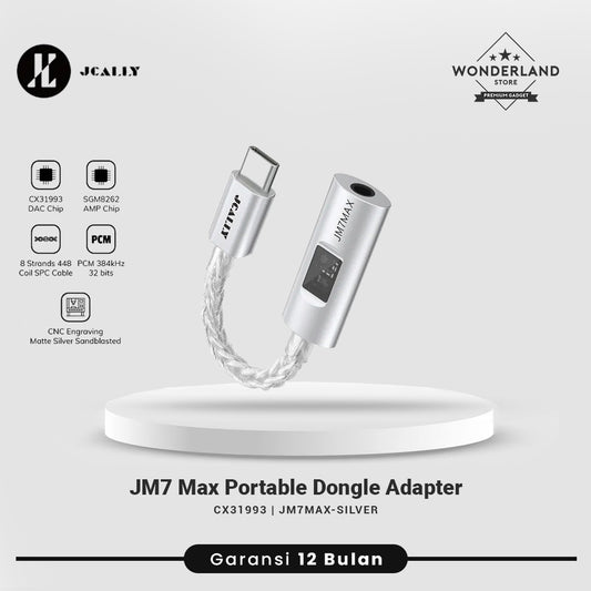 Jcally JM7MAX / JM7 MAX USB-C Adapter CX31993 Portable Dongle Adapter USB DAC / AMP