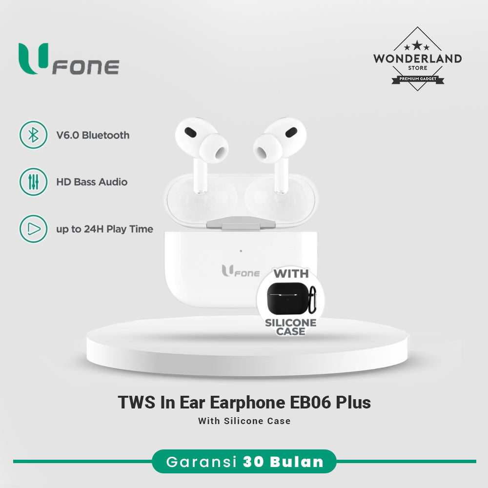 U1me x Ufone TWS Semi In Ear EB05 & In Ear EB06 Plus Super Bass Bluetooth 6.0