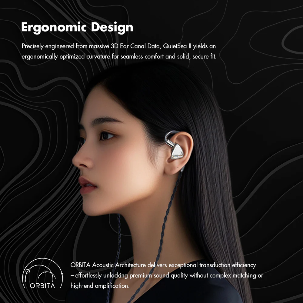 Roseselsa Quietsea II Standart Quietsea II Esport 10mm Dynamic Driver In Ear Monitor Earphone