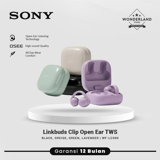 Sony Linkbuds Clip Oper Ear Clip Earbuds TWS Clear Call Dual Microphone LC900