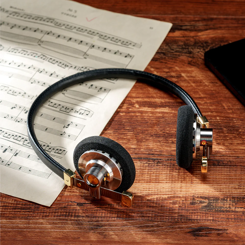 Roseselsa Distant Mountain 40mm Dynamic Driver Classic Retro On Ear Headphone
