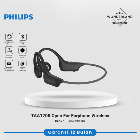 Philips TAA1708 Open Wireless Stereo Bluetooth Earphone Open Ear Neckband