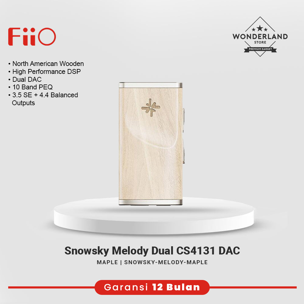 FiiO Snowsky Melody Dual CS43131 Portable Dongle DAC & Headphone amplifier