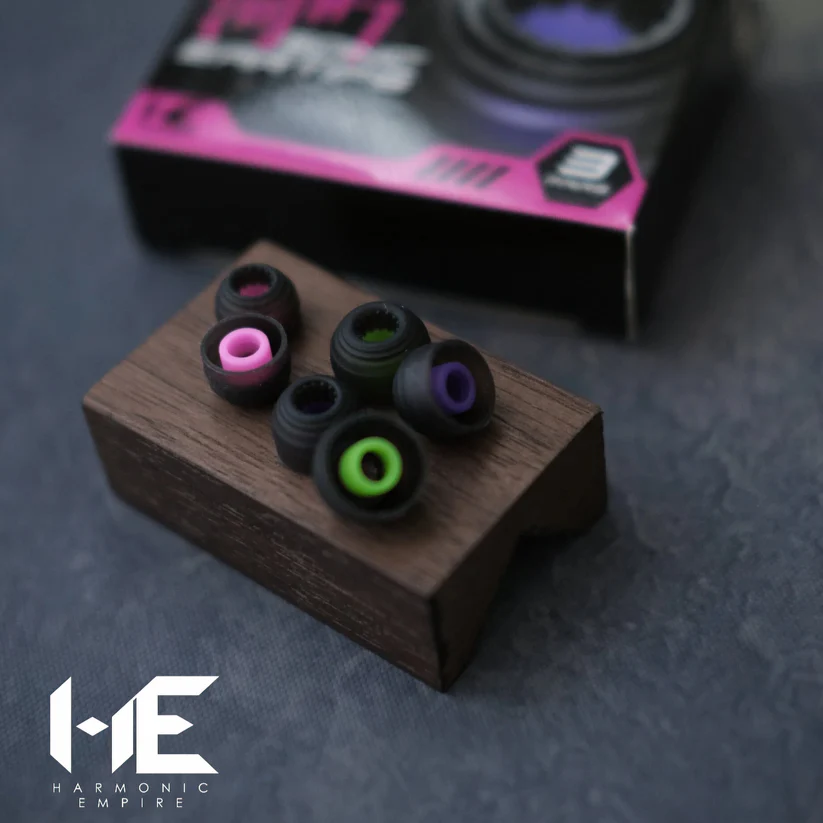 Harmonic Empire Sonic Silicone Eartips For In Ear Monitor Earphone Medical Grade