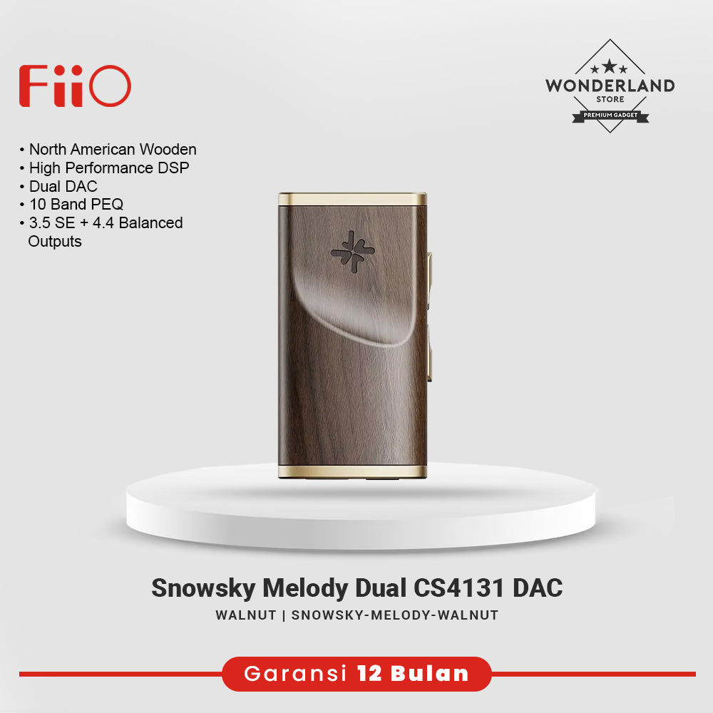 FiiO Snowsky Melody Dual CS43131 Portable Dongle DAC & Headphone amplifier