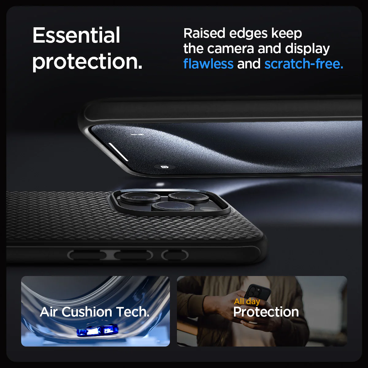 Spigen Case For iPhone 15 Pro Max Plus Mag Armor Magfit MagSafe Matte Shockproof ORIGINAL
