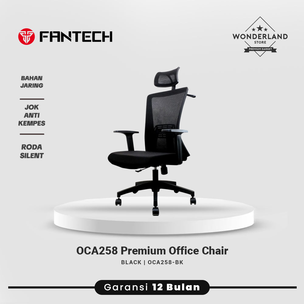 Fantech OCA258 OCA258SV2 OCA258S OC-A258 OCB258 Kursi Kantor Office Chair Gaming Chair