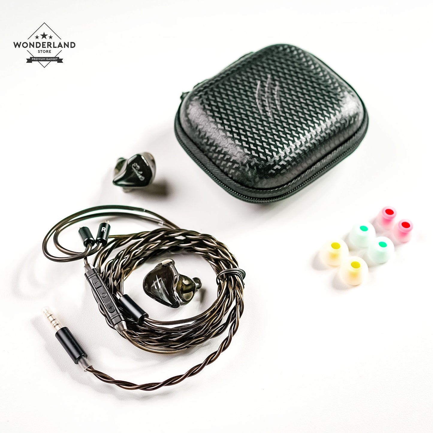 Kinera Celest Wyvern Black CAT Upgraded Dynamic Driver In Ear Monitor IEM Earphone