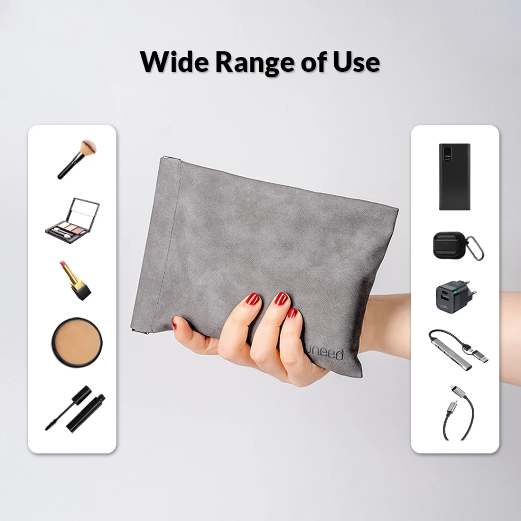 Uneed Multifunctional Pouch Organizer Powerbank, Kabel, Charger, Kacamata, Make Up UOB102