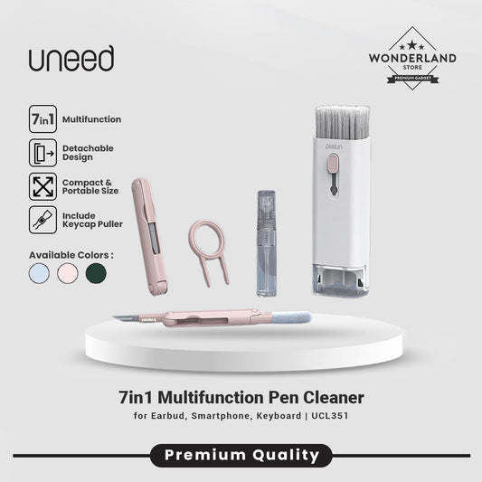 Uneed 7in1 Multifunction Pen Cleaner for Earbud Smartphone Keyboard - UCL351
