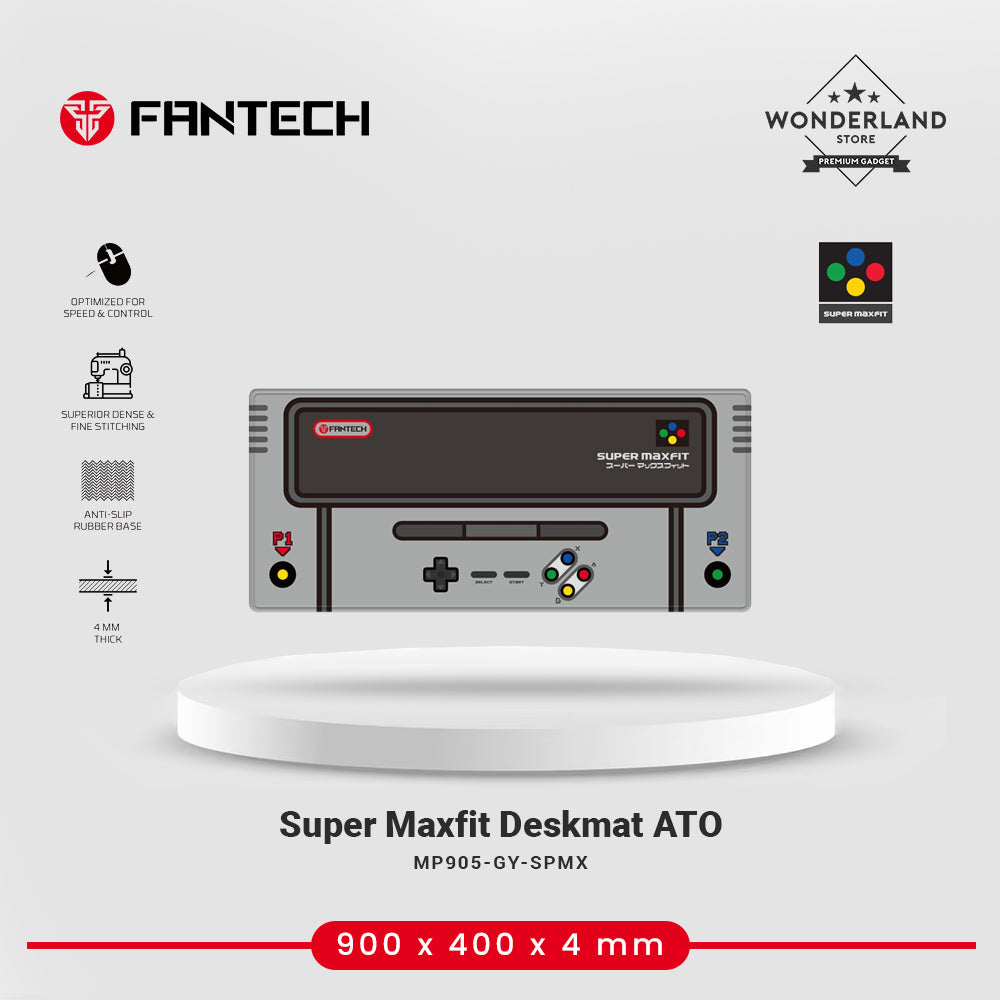 Fantech Ato Super Maxfit MP905 Deskmat Mousepad Retro Anti Slip