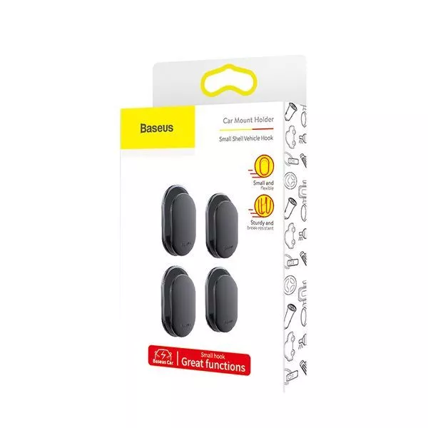 Baseus Small Shell Vehicle Hook Dapur Gantungan DInding ACGGBK-01