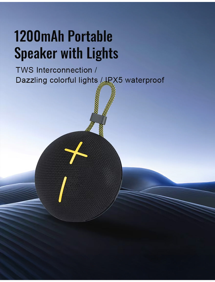 Ichiko Handy Speaker Bluetooth 66mm Driver, Super Bass, Radio FM, SD Card SZ-1214