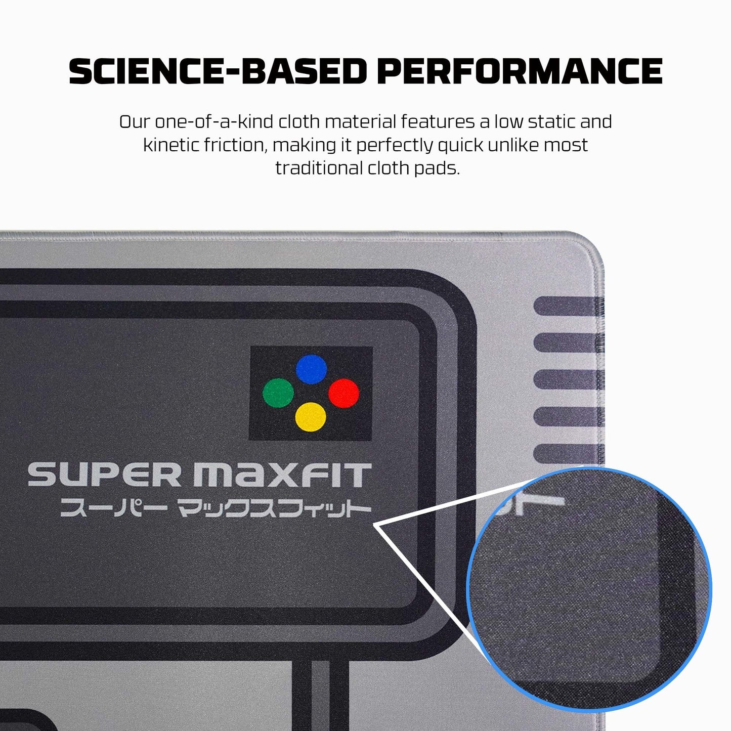 Fantech Ato Super Maxfit MP905 Deskmat Mousepad Retro Anti Slip