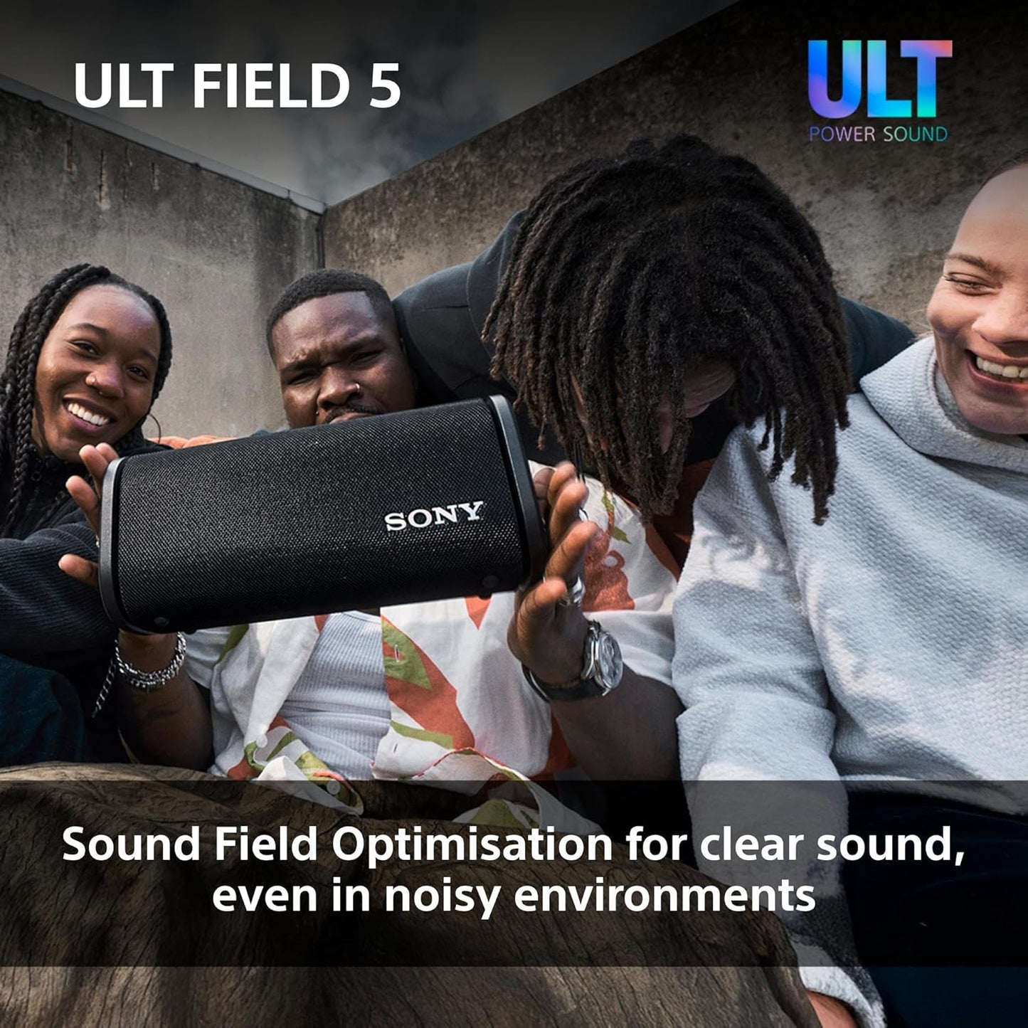 Sony ULT FIELD 5 Wireless Portable Bluetooth Speaker Waterproof IP67 360 Lighting