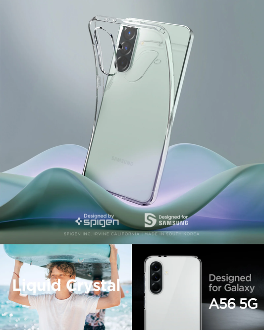Case for Samsung Galaxy A56 Ultra Spigen Liquid Crystal Clear A56 Ultra Anti Crack