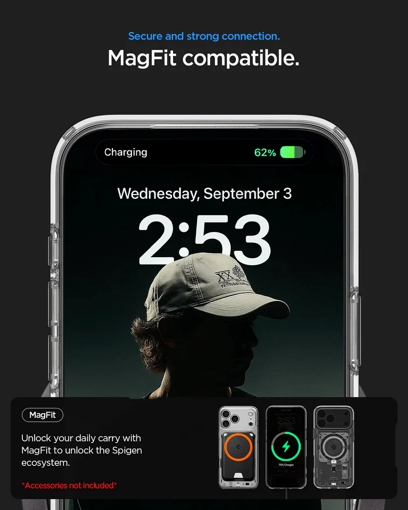Spigen Case for iPhone 17 Series Spigen Ultra Hybrid Neo One MagFit MagSafe Anti Shock Crack Slim Casing