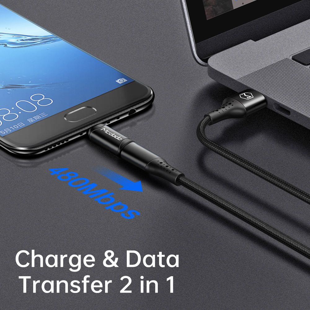 Mcdodo Converter USB-C Female to Micro USB 3A Mini Size OT-7690