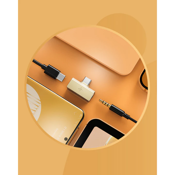 FiiO Snowsky Tiny Mini Tiny A Tiny B Portable Dongle DAC Dongle 3.5mm / 4.4mm / USB-C