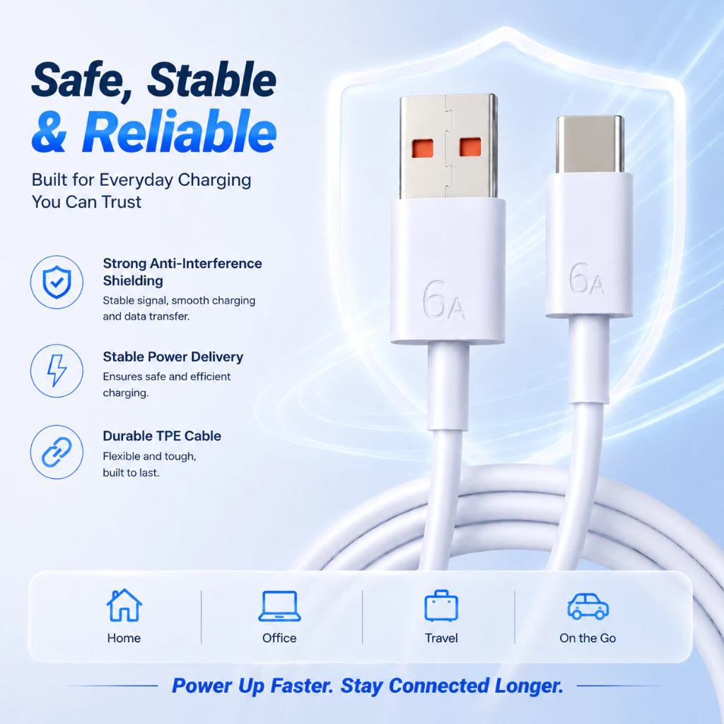 OnPrime Kabel Data USB-C For Huawei / Honor 40W 66W 100W -120W Max Stone Series