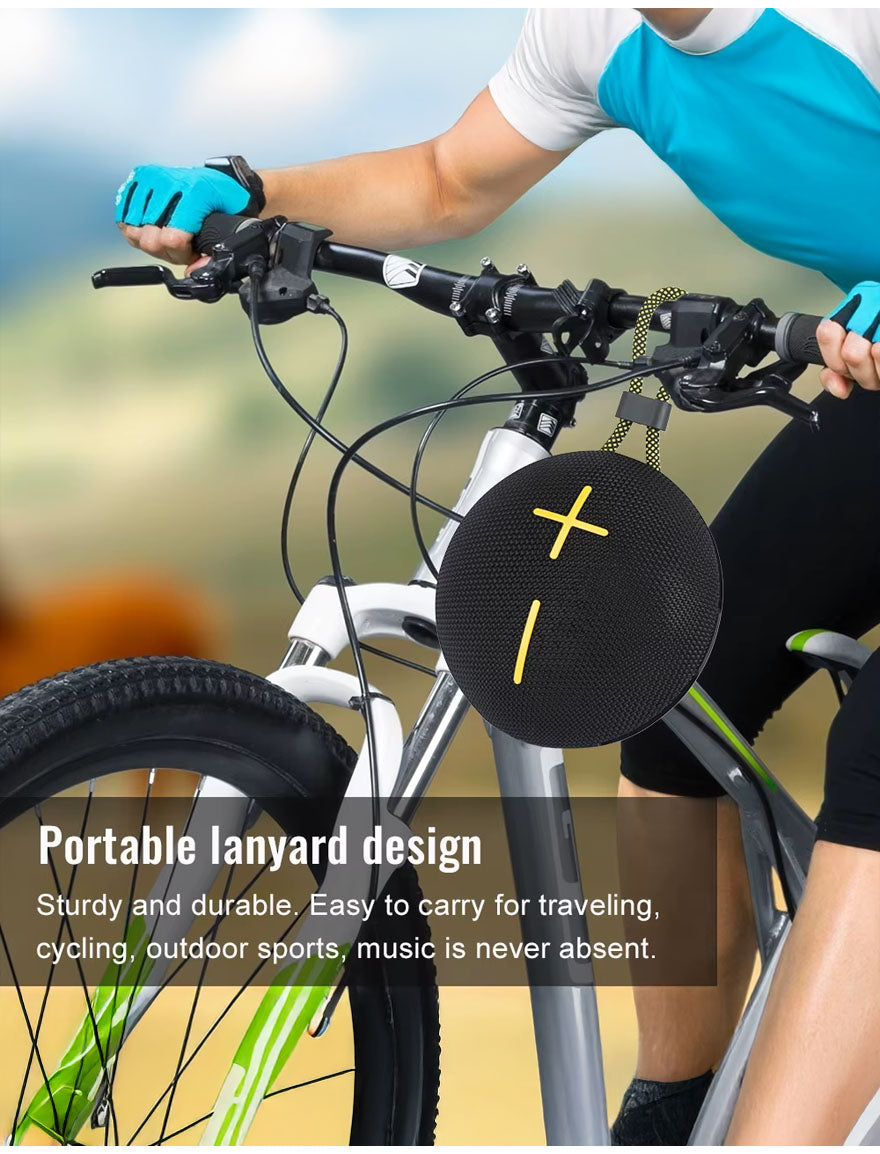 Ichiko Handy Speaker Bluetooth 66mm Driver, Super Bass, Radio FM, SD Card SZ-1214